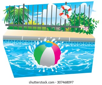 Beach Ball Splash