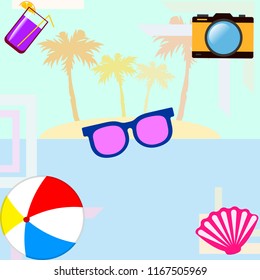 beach ball sunglasses cocktail shell seashell camera f beach ball sunglasses cocktail shell seashell camera f