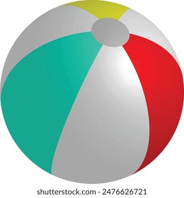 Beach Ball, swimming pool ball, water ball black and white, Red Blue Yellow Beach Ball, color beach
