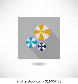 Beach balls icon