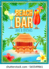 beach bar banner