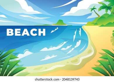 Beachschön - Vektorgrafik