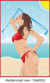 Beach Beauty Sun 1