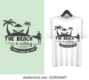 The beach is calling and I must go out