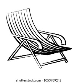 beach chair icon