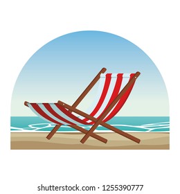 beach chair icon