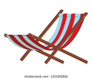 beach chair icon