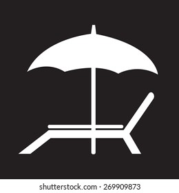 Beach Chair Icon