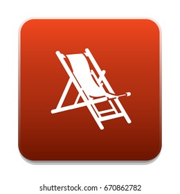 beach chair icon