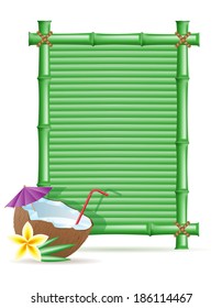 beach chair and parasol vector illustration isolated on white background