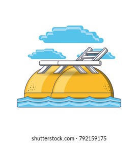 beach chair summer holiday vacation