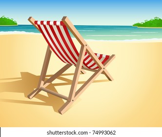 Beach Chair Vector