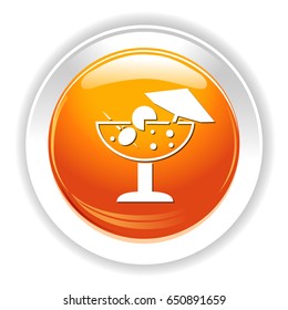 beach cocktail icon