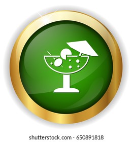 beach cocktail icon