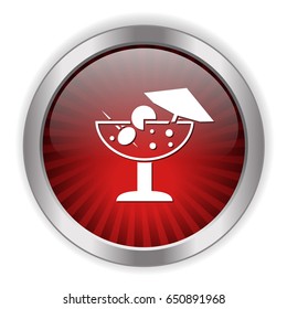 beach cocktail icon