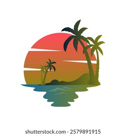 Beach Designs Vector Art and Graphics