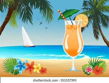 beach drink