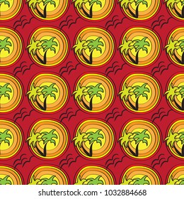Beach fabric design