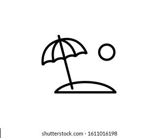 12,216 Beach umbrella outline Images, Stock Photos & Vectors | Shutterstock