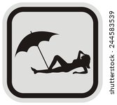 beach, frame