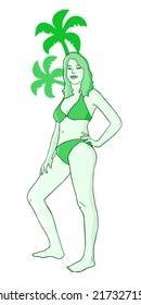 Beach girl