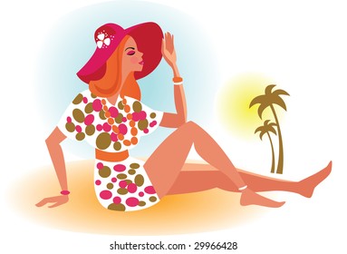 Beach girl