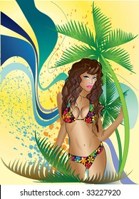 Beach girl