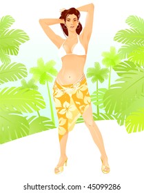 Beach girl