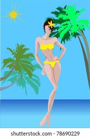 Beach girl