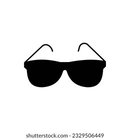 Beach glasses Glyph Vector Icon that can easily edit or modify

