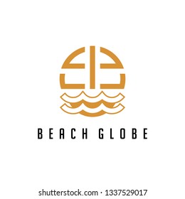 Beach Globe Logo.