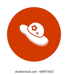beach hat icon