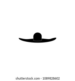 Beach hat icon. Element of theter for mobile concept and web apps. Detailed Beach hat icon can be used for web and mobile. Premium icon