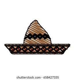 beach hat illustration