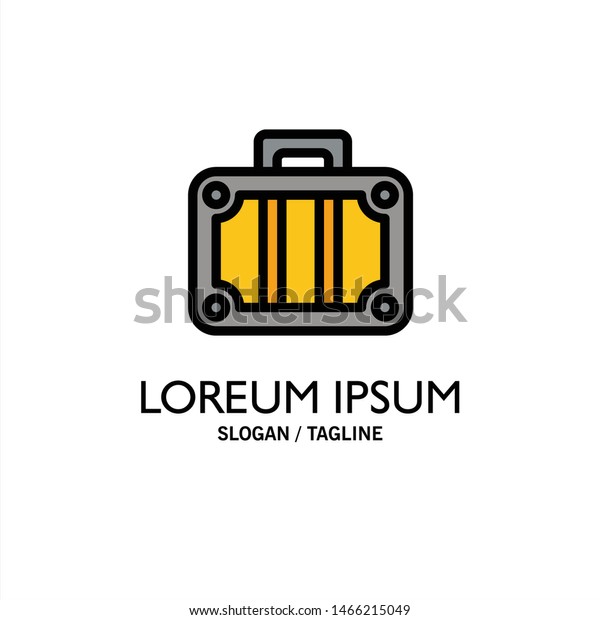 Beach, Holiday,\
Transportation, Travel Business Logo Template. Flat Color. Vector\
Icon Template\
background