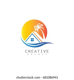 beach home logo