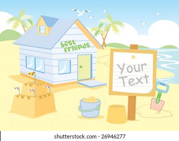 beach & house