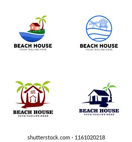 Beach House Logo Stock Vector (Royalty Free) 1161020302 | Shutterstock