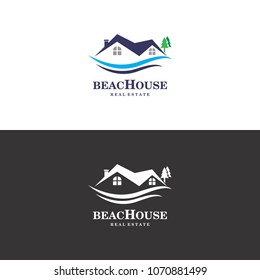 Beach House Logo in vector