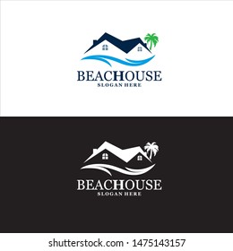 Beach House Logo in Vector