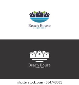 Beach House Logo In Vector