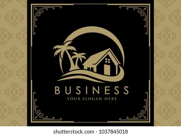 Beach House Travel Logo