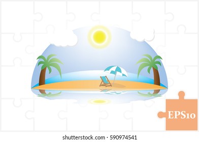 beach icon.