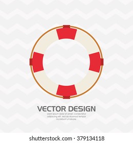beach icon design 