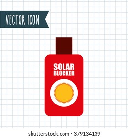 beach icon design 