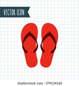 beach icon design 
