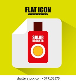 beach icon design 