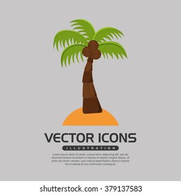 beach icon design 