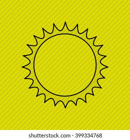 beach icon design 