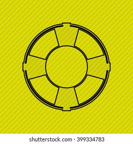 beach icon design 
